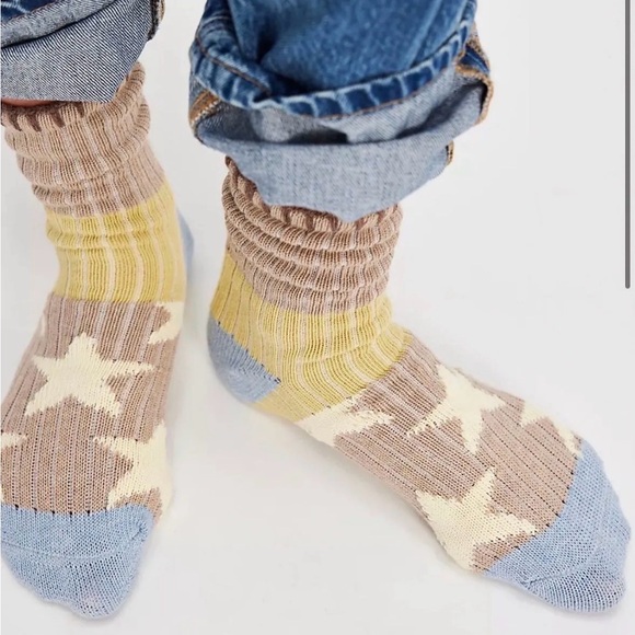 NWT Free People Seeing Stars Socks - Picture 1 of 2